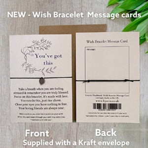 Wish Bracelet Message Card Collection