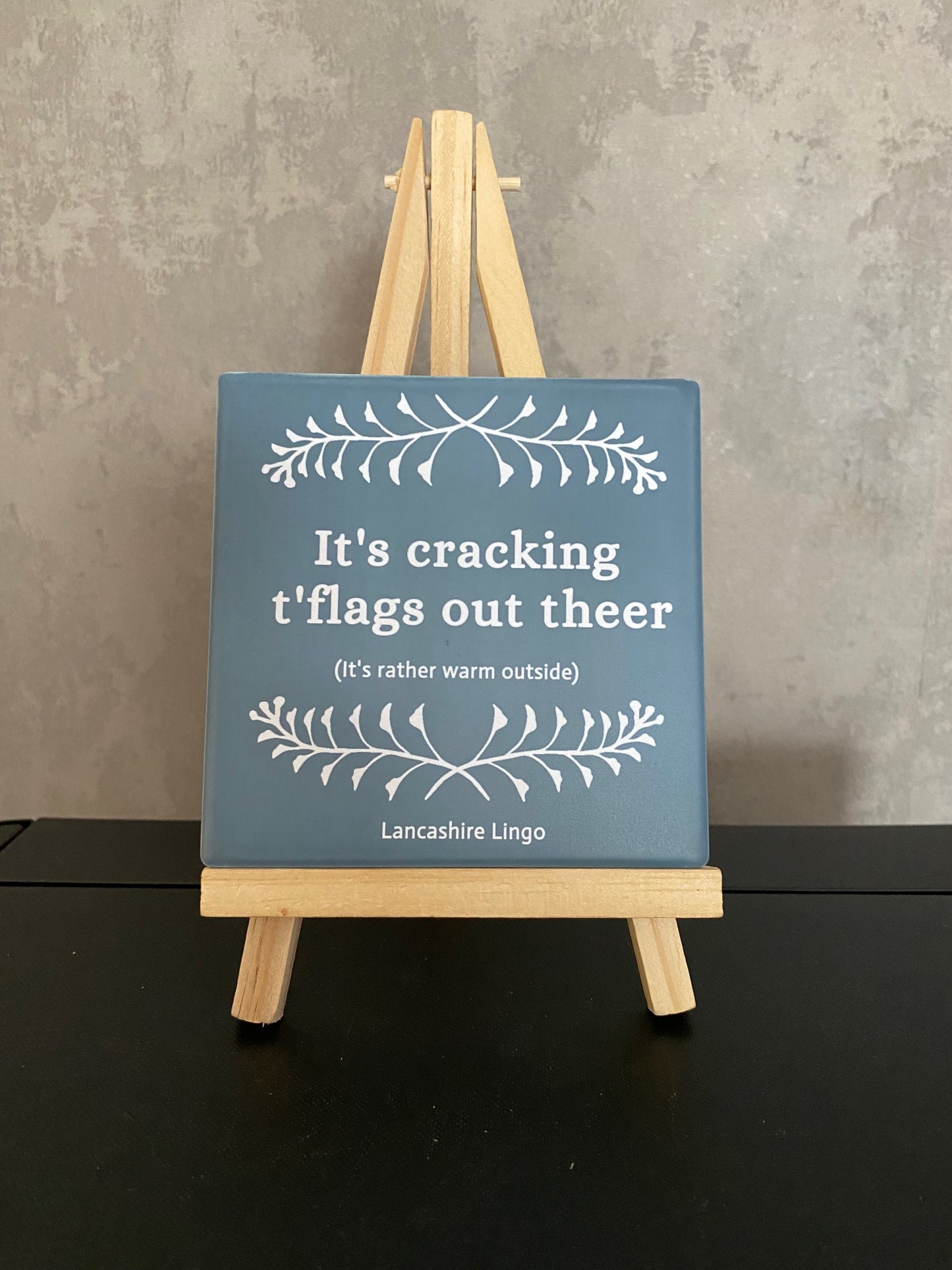 It's Cracking t'Flags out there Mug and Coaster