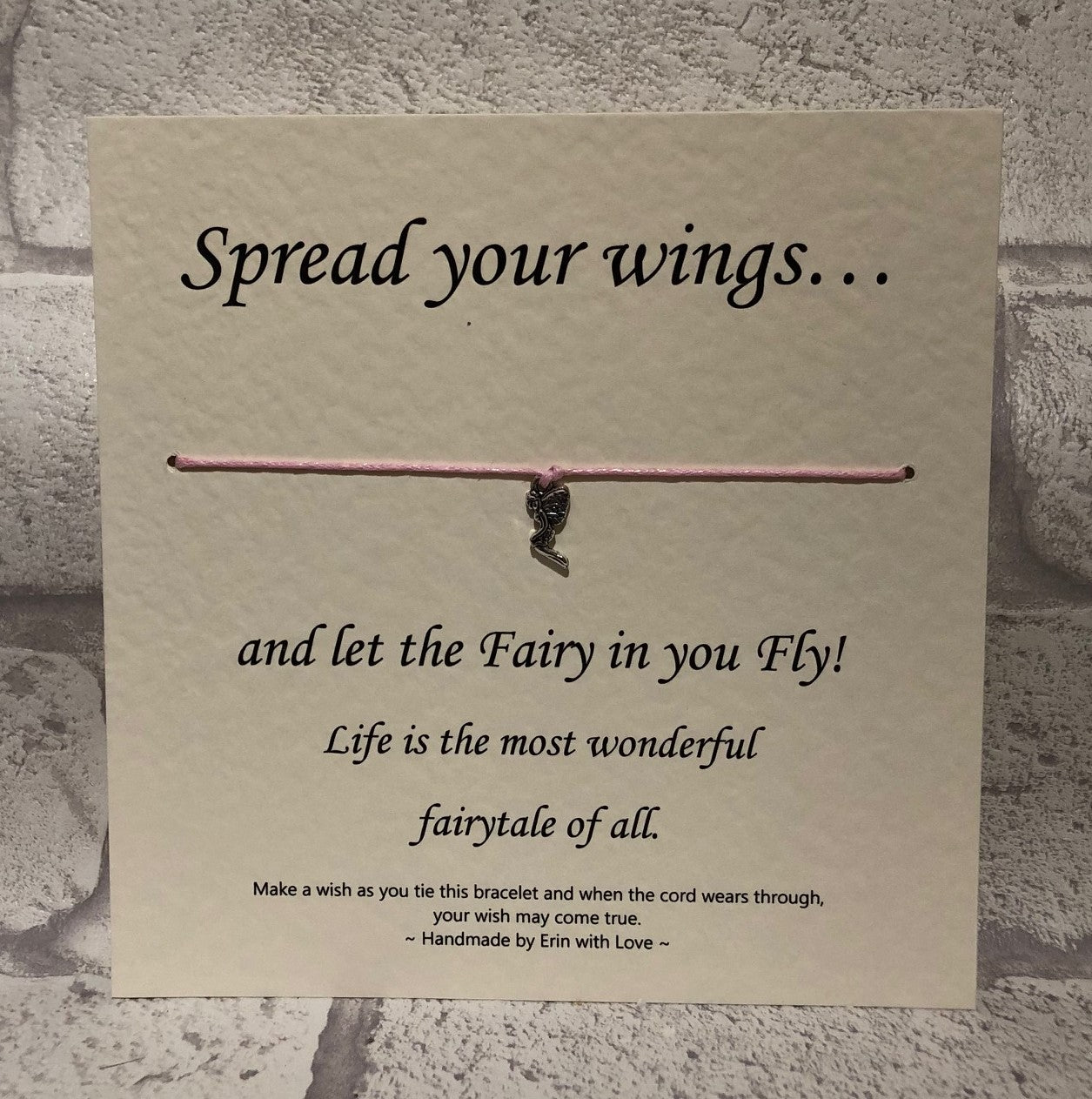 Fairy - Spread Your Wings... Wish Bracelet