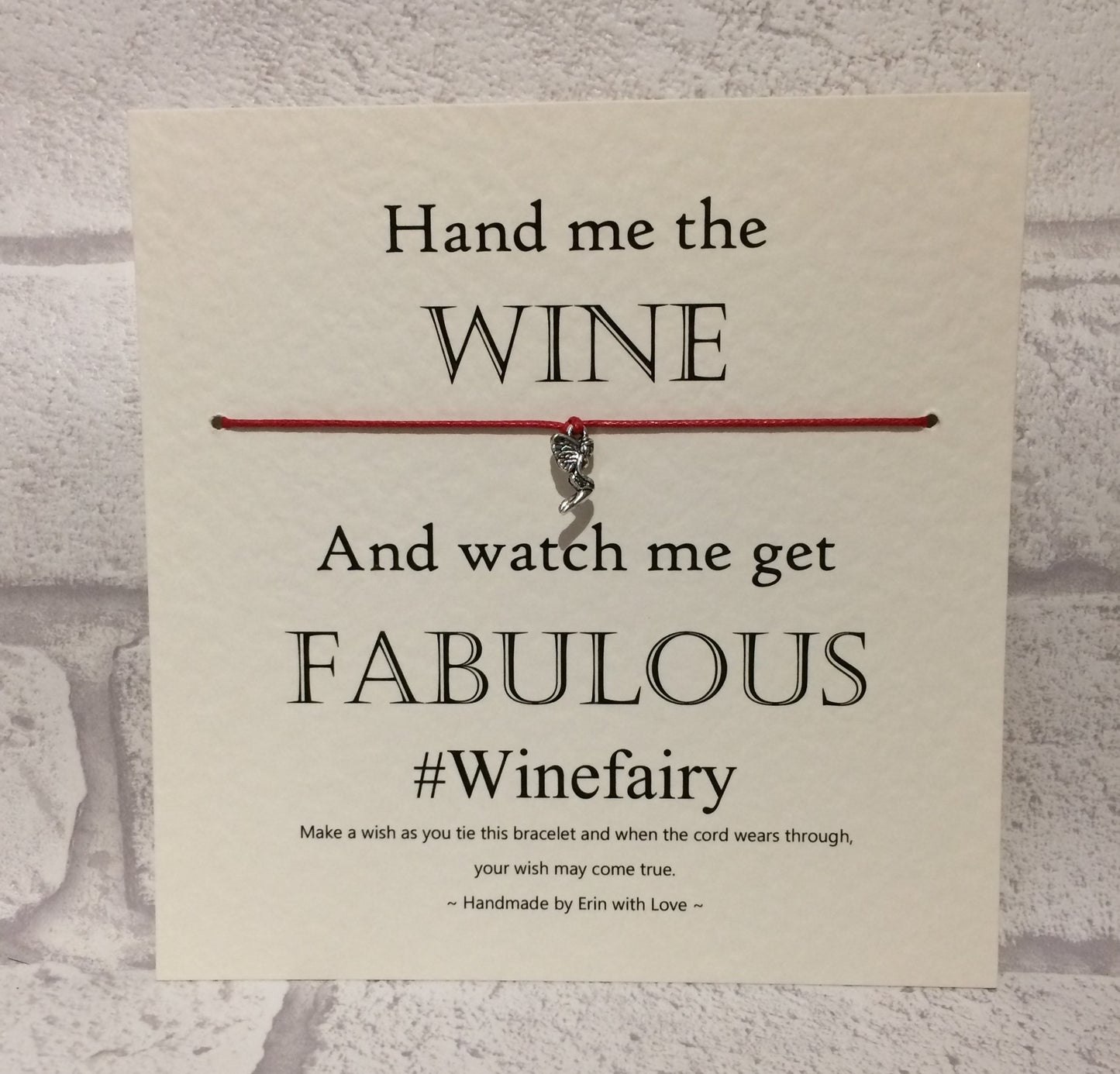 Fairy - #Wine Fairy Wish Bracelet