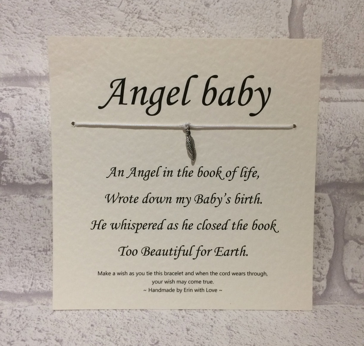 Angel Baby Wish Bracelet