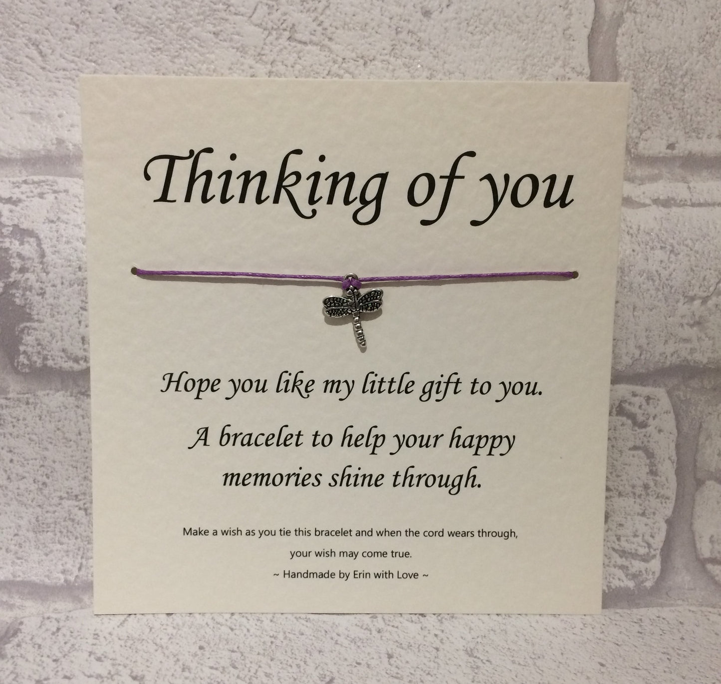 Thinking Of You.... Wish Bracelet