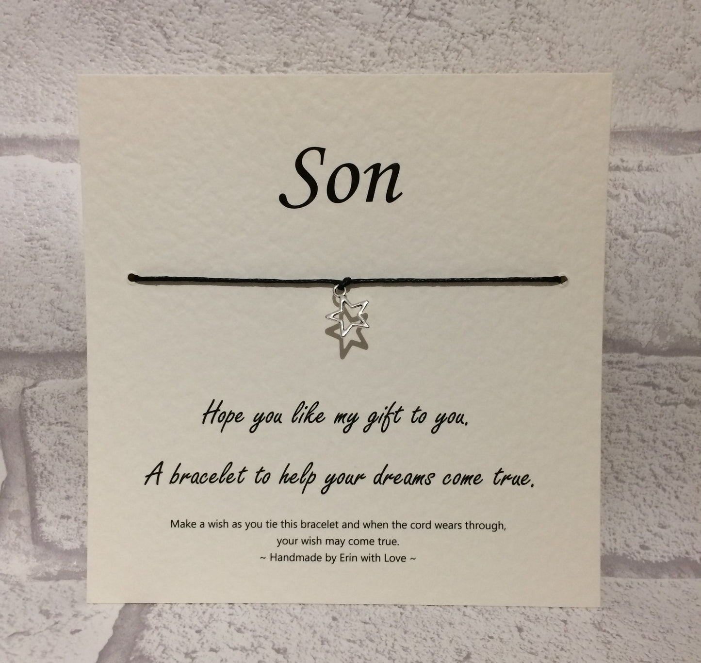 Son Wish Bracelet
