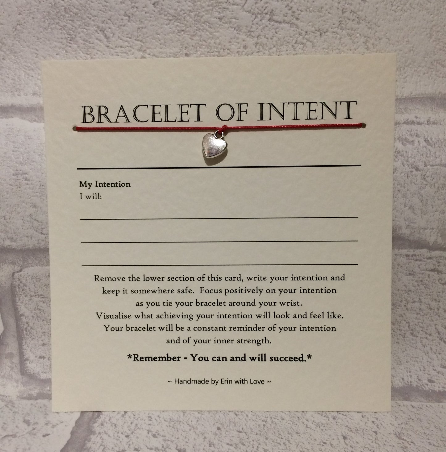 The Bracelet of Intent Wish Bracelet