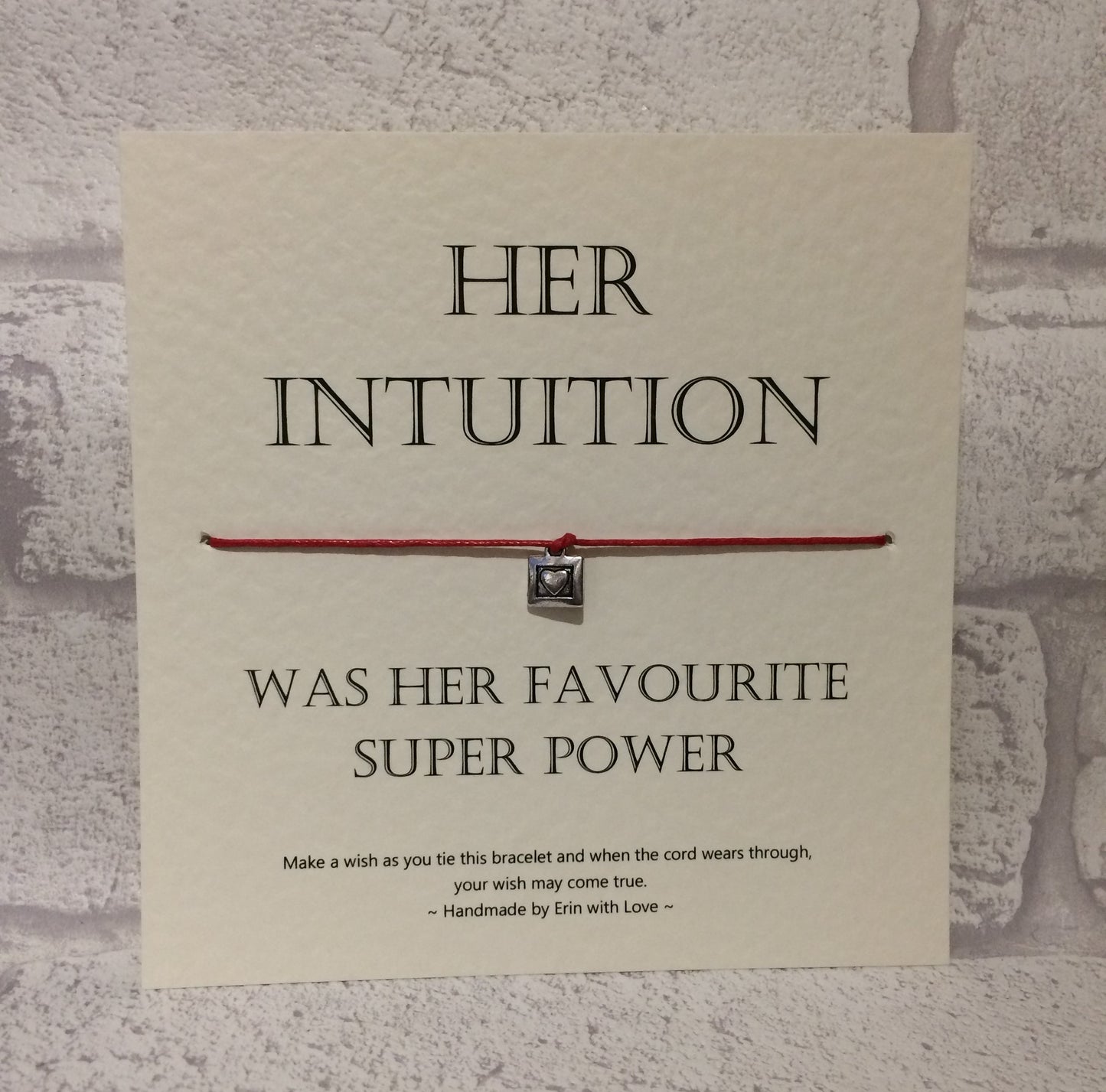 Her Intuition... Wish Bracelet