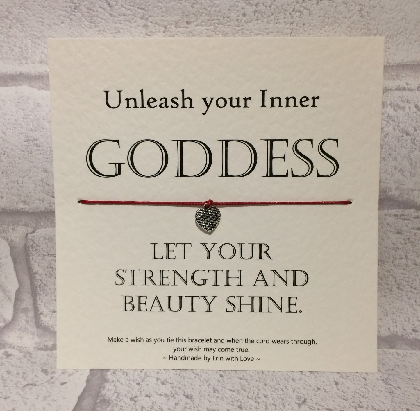 Unleash Your Inner Goddess... Wish Bracelet