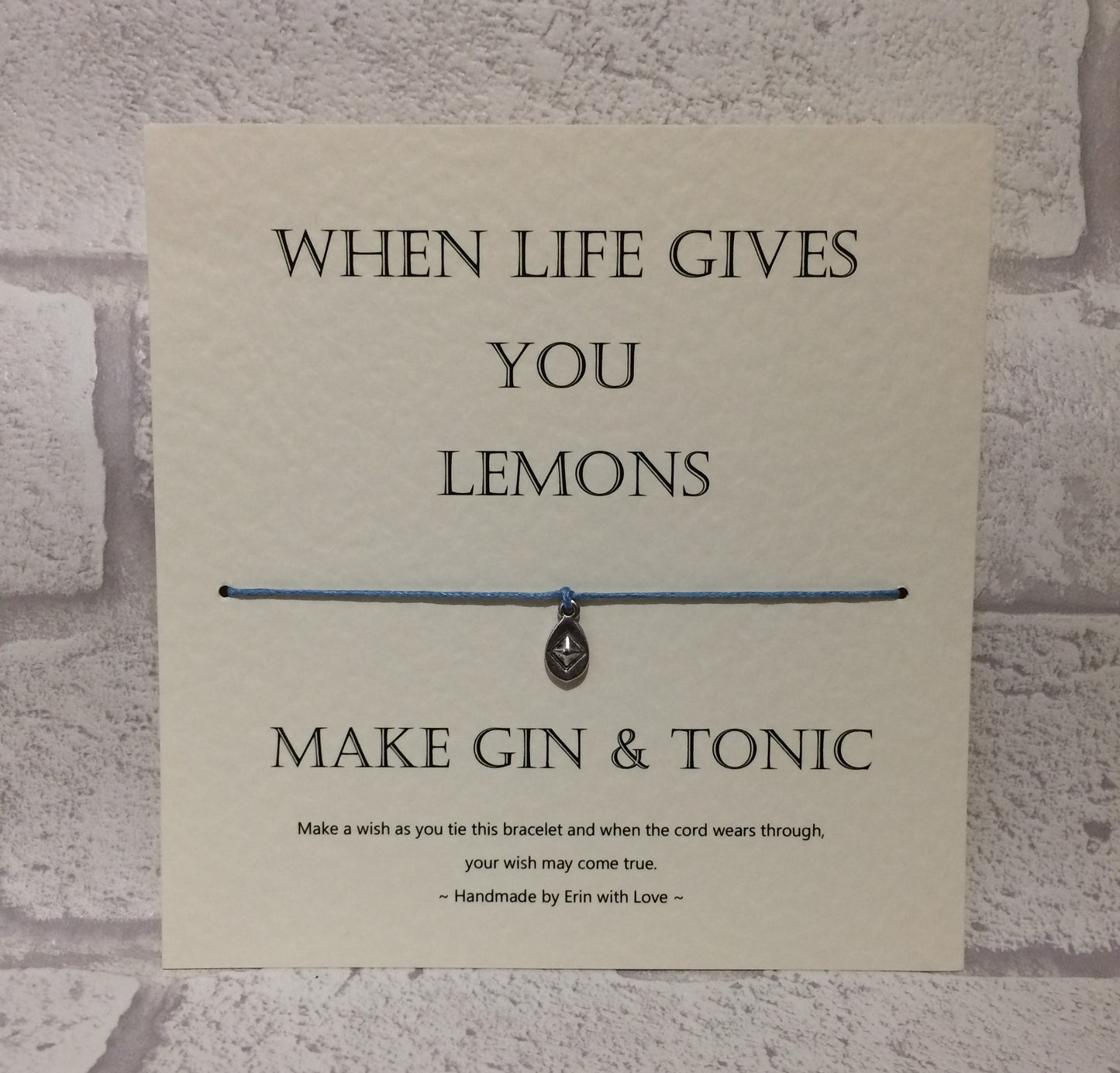 When Life Gives You Lemons... Wish Bracelet