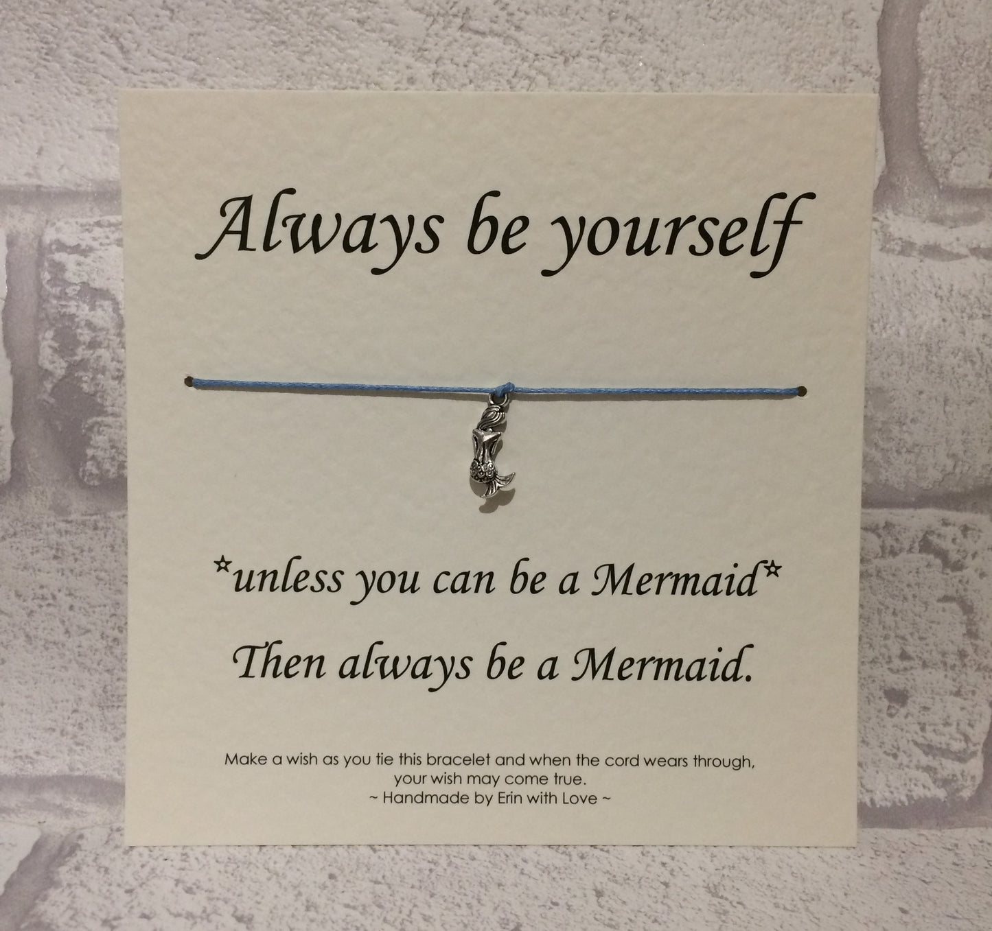 Always be a Mermaid Wish Bracelet