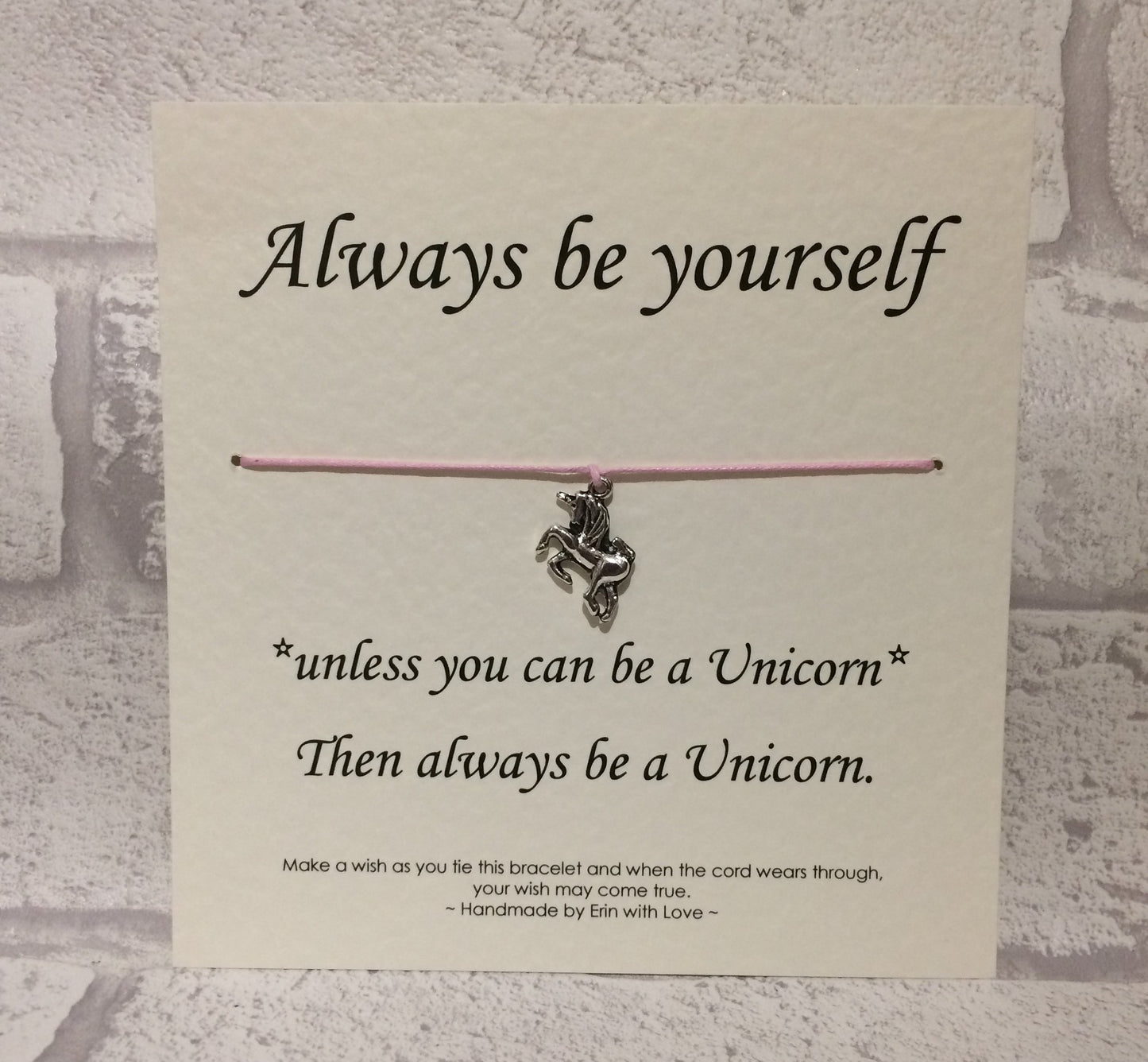 Always be a Unicorn Wish Bracelet