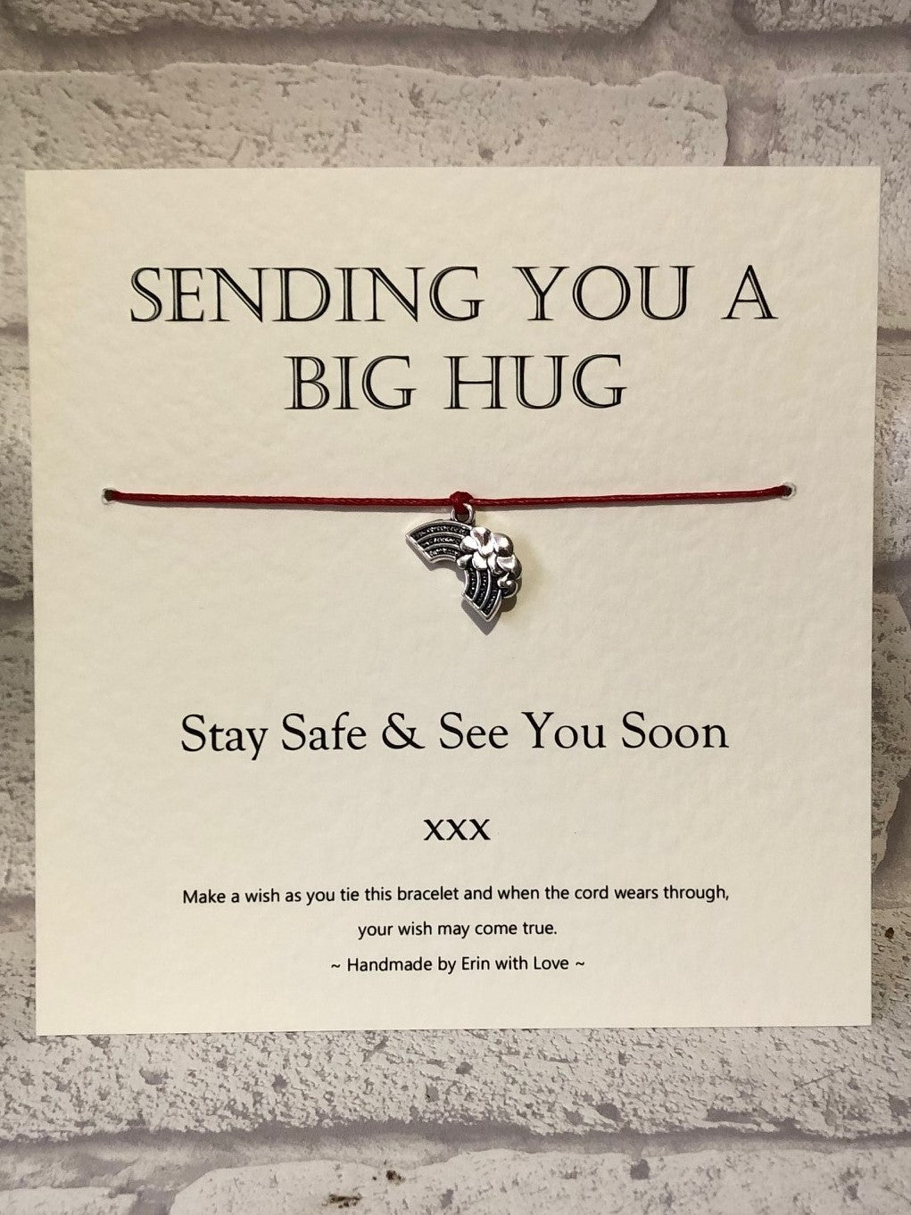 Sending You a Big Hug... Wish Bracelet