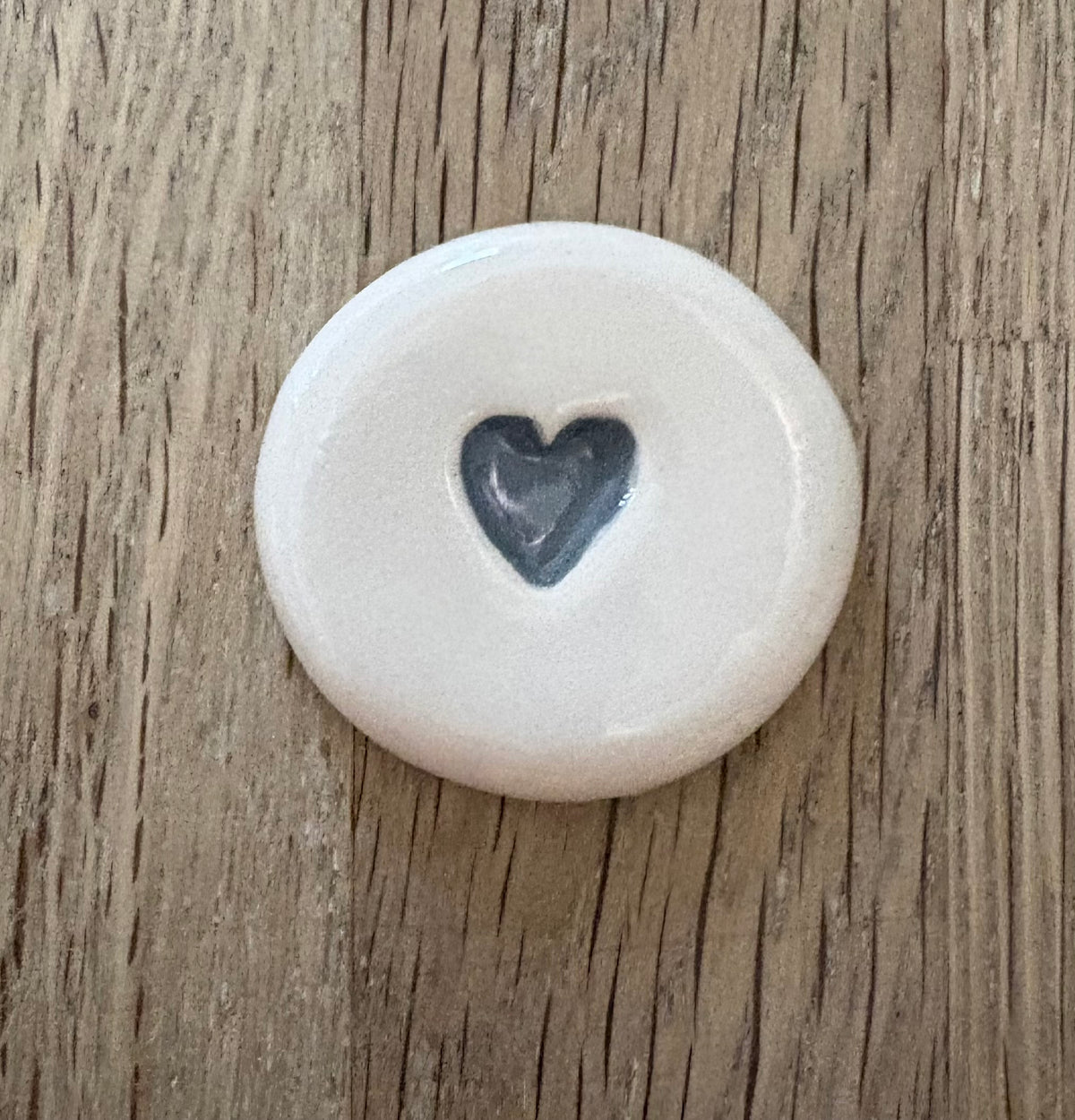 ' Make Yourself Proud ' Ceramic Wish Token and Card