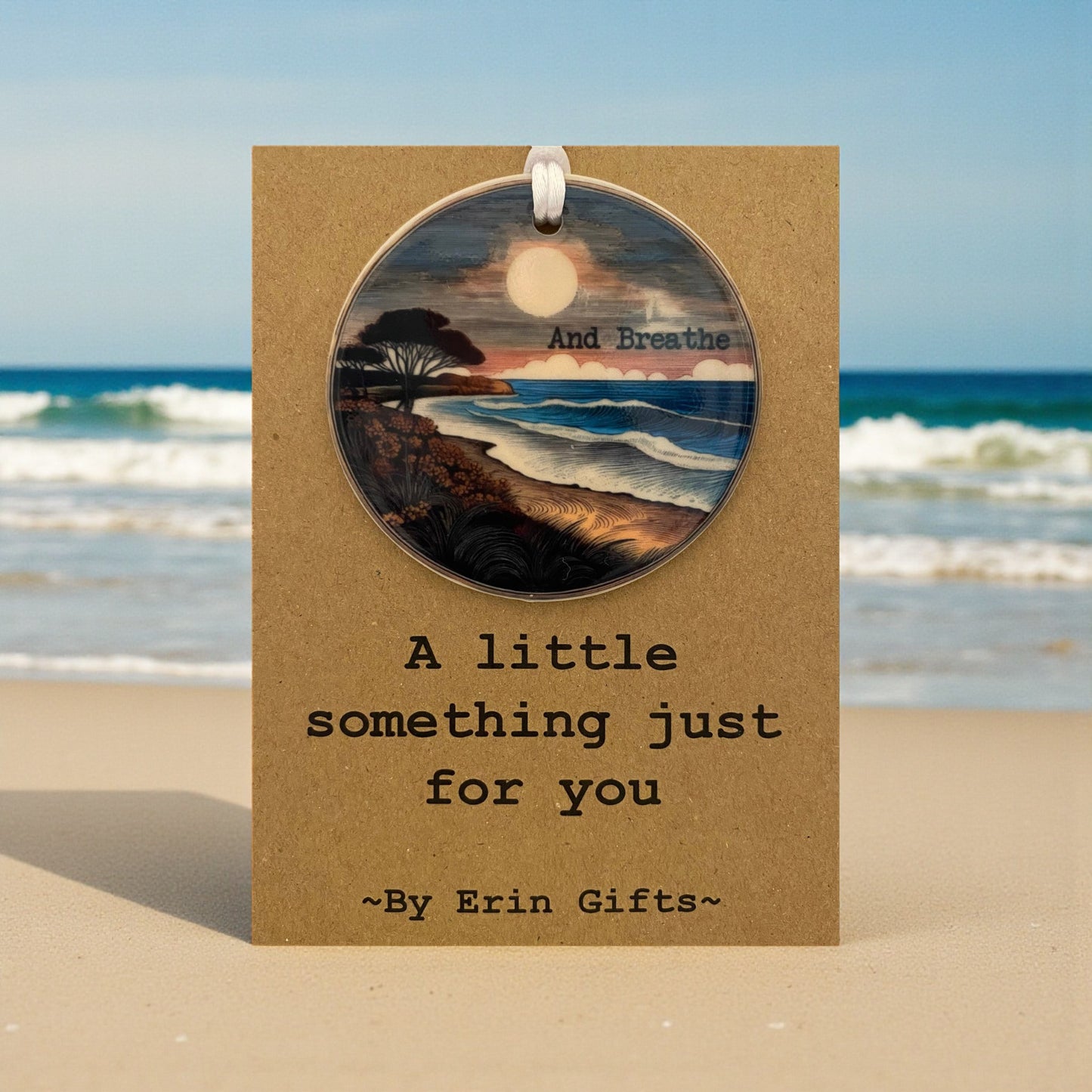And Breathe... A Little Something Card and Ceramic Keepsake gift