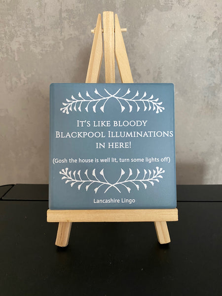 It's Like Blackpool illuminations in 'ere   Mug and Coaster