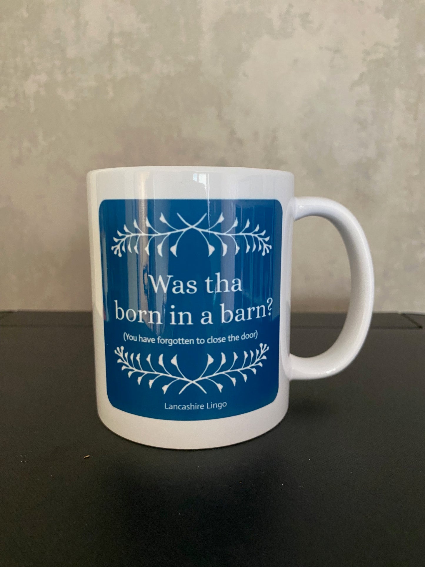 Was Tha Born in a Barn?  Mug and Coaster