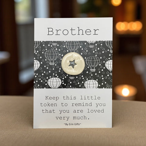 Brother   Ceramic Wish Token and Card