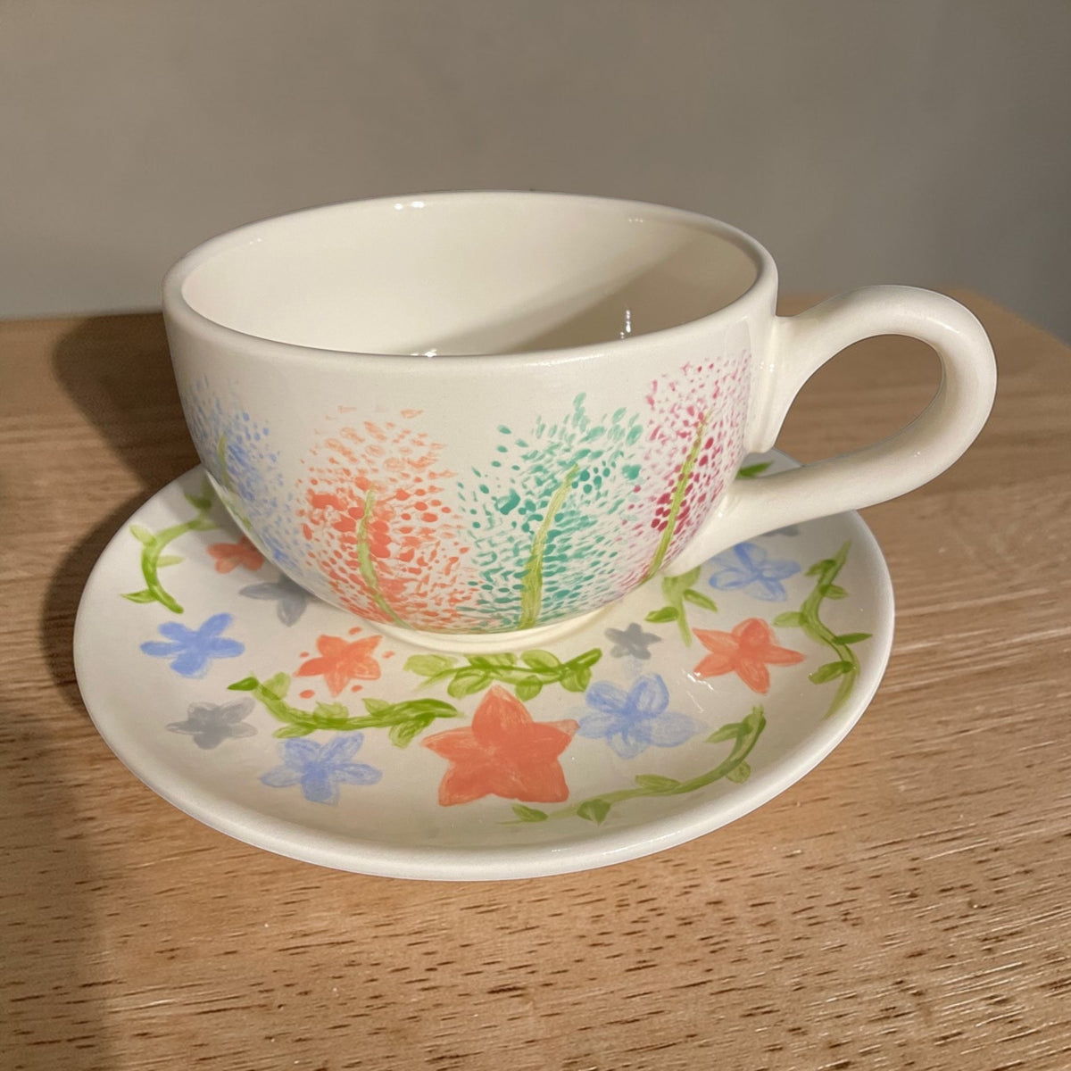 Cappuccino Cup and Saucer Set (16oz)