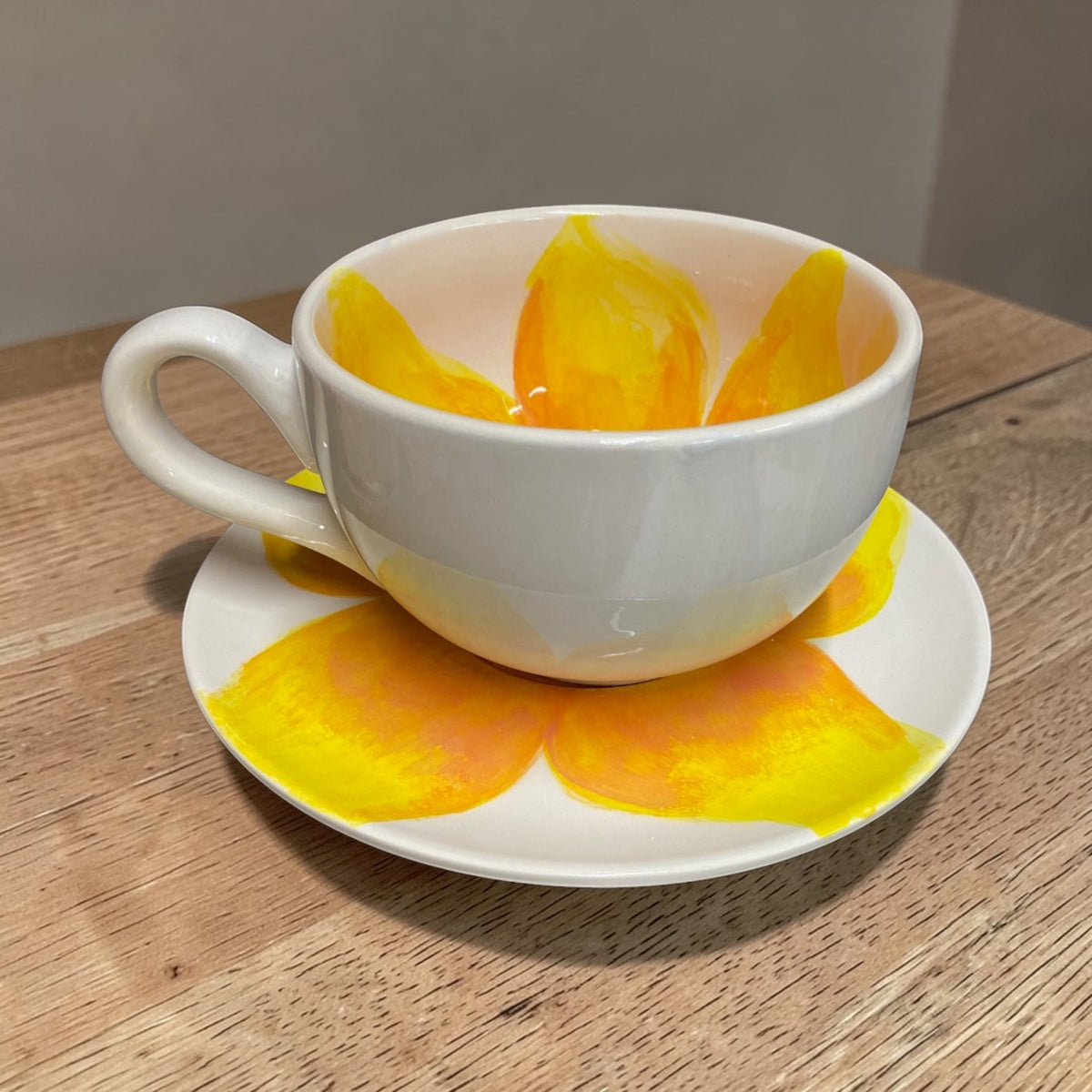 Cappuccino Cup and Saucer Set (16oz)