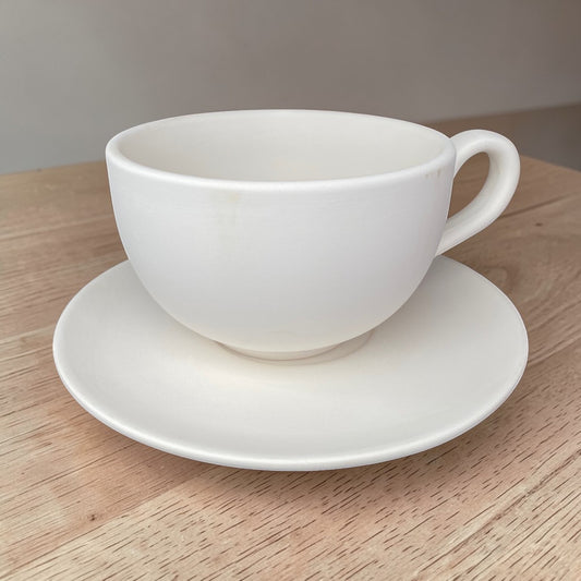 Cappuccino Cup and Saucer Set (16oz)