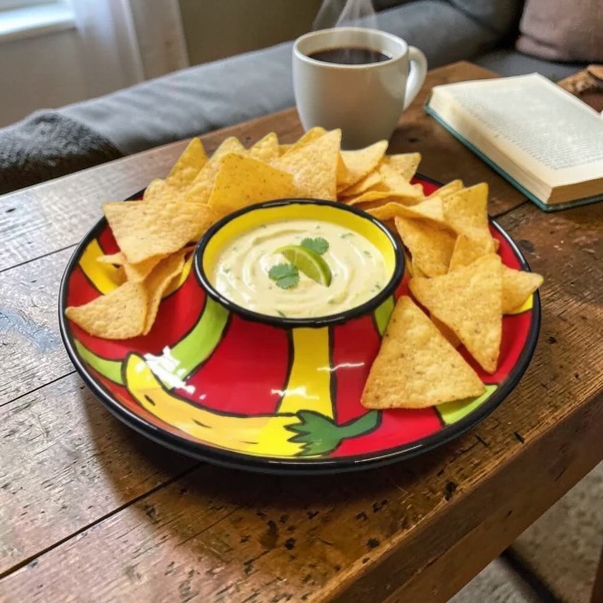 Chip and Dip Plate