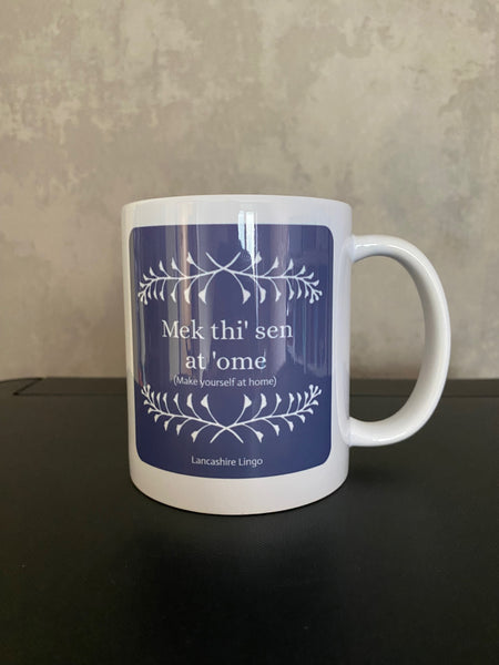 Mek Thi'sen At 'ome Mug and Coaster