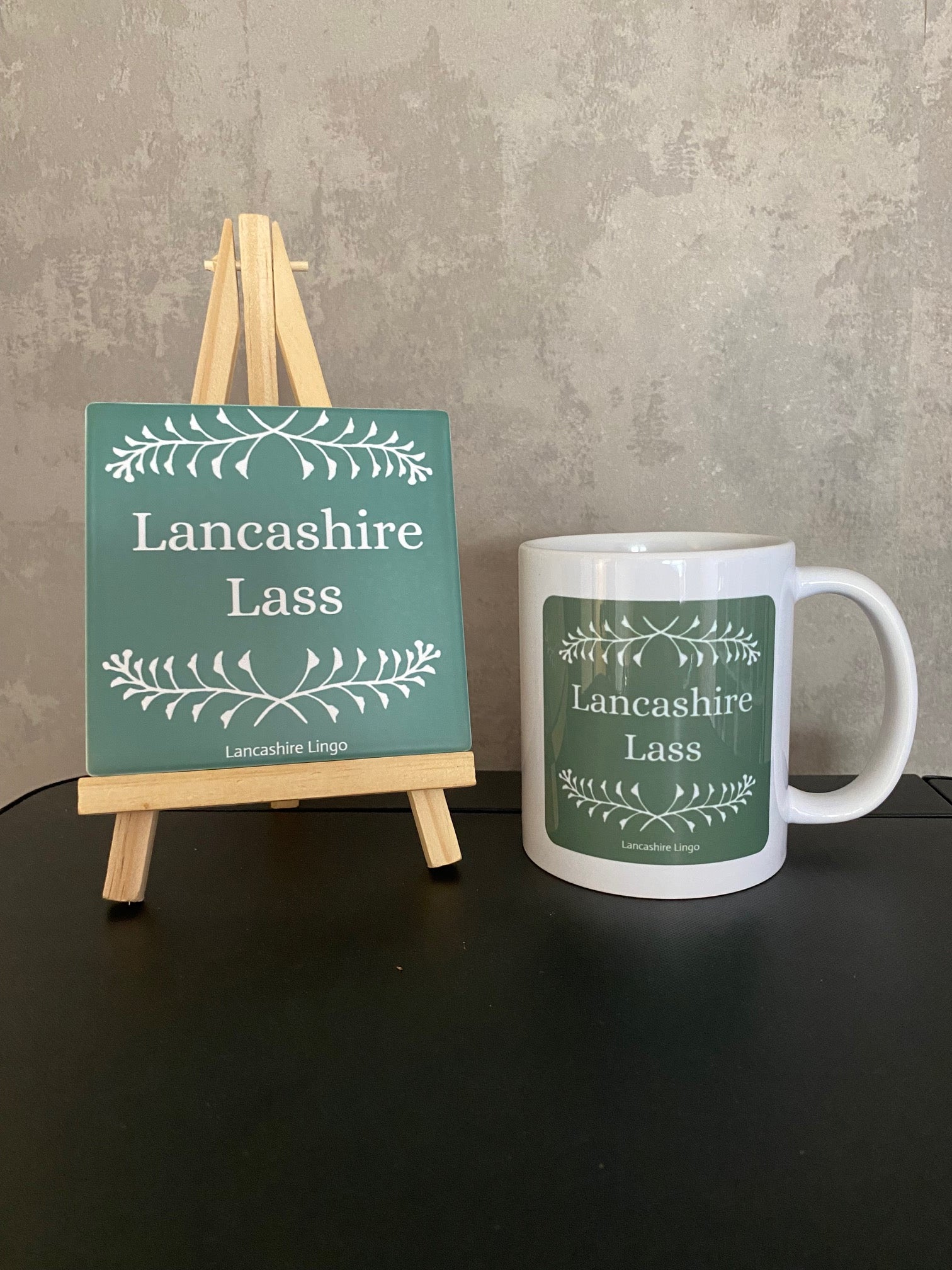 Lancashire Lass  Mug and Coaster