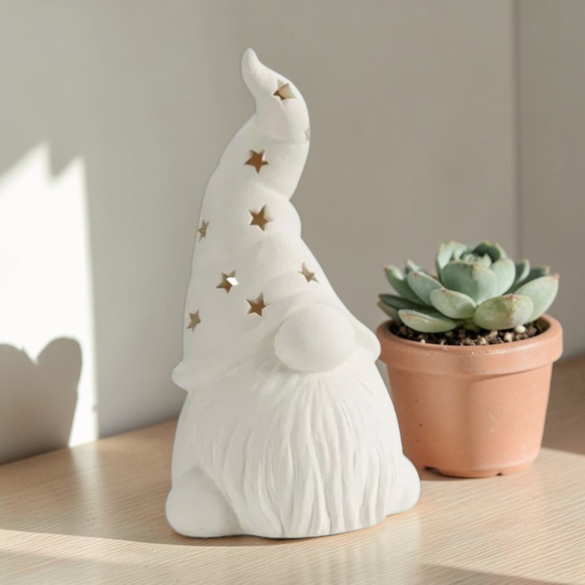 Tall Hatted Gnome Lantern