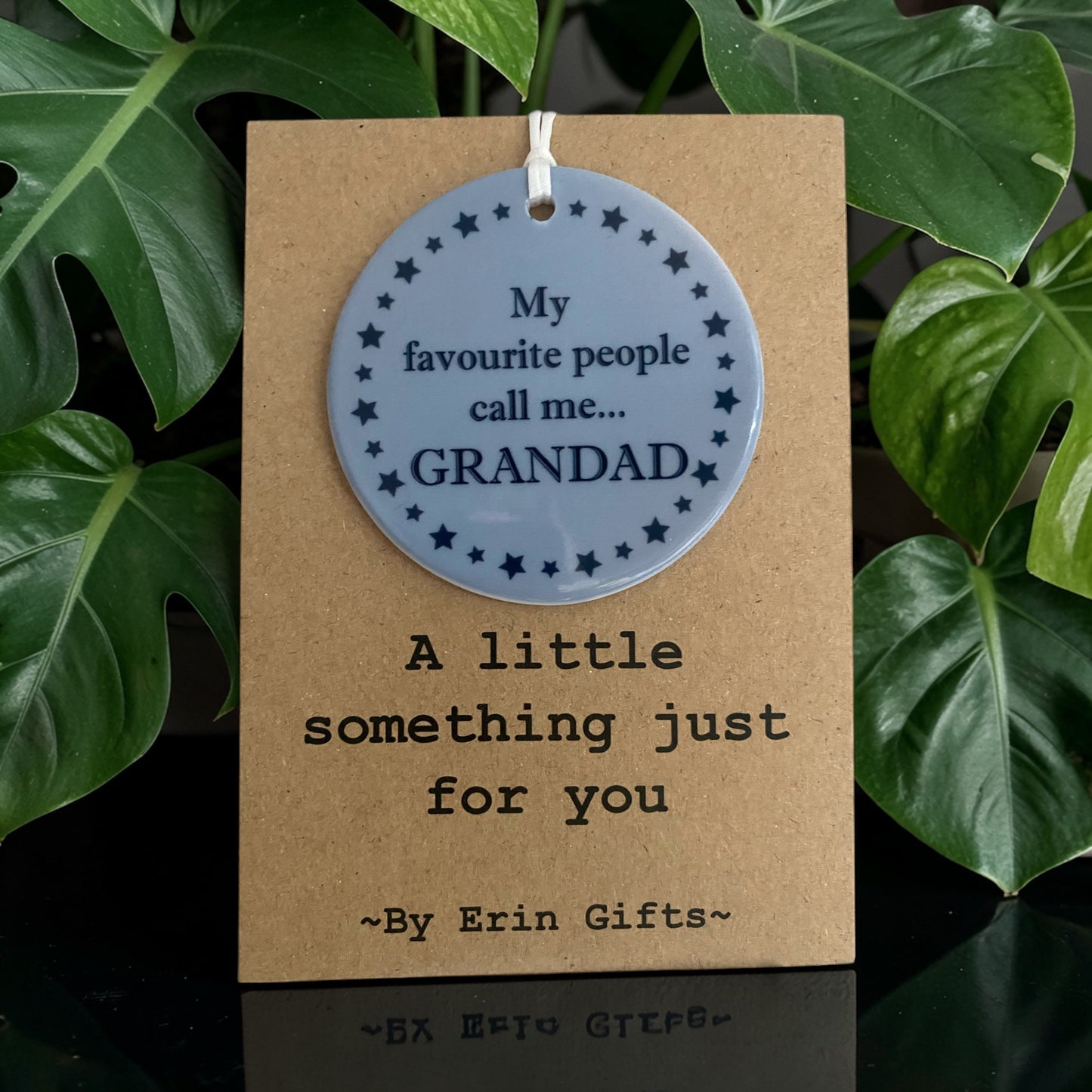 My Favourite people -  A Little Something Card and Ceramic Keepsake gift (Copy)