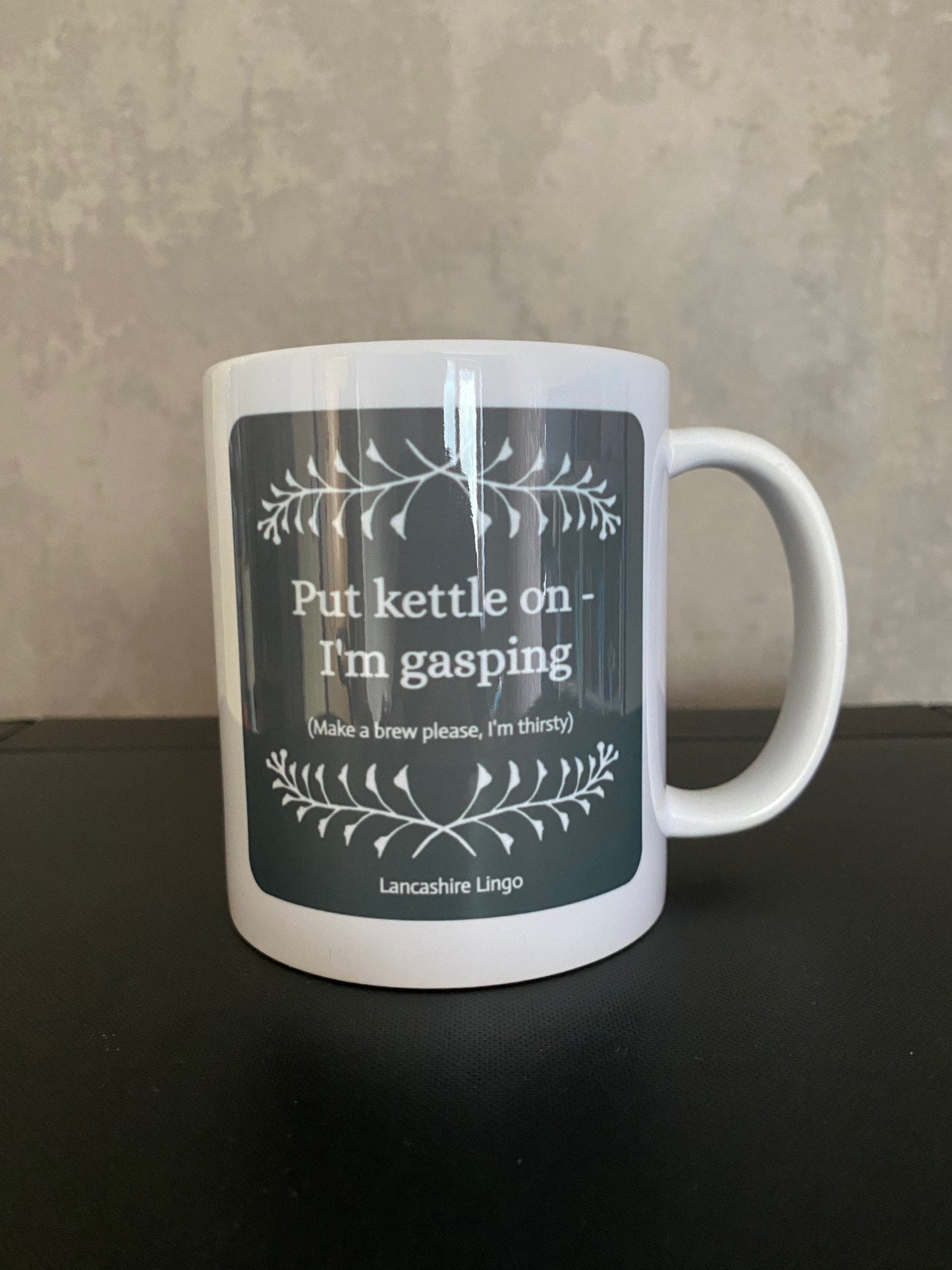 Put Kettle on - I'm Gasping   Mug and Coaster
