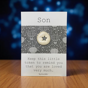 Son   Ceramic Wish Token and Card