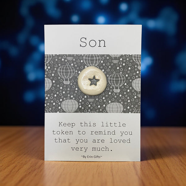 Son   Ceramic Wish Token and Card