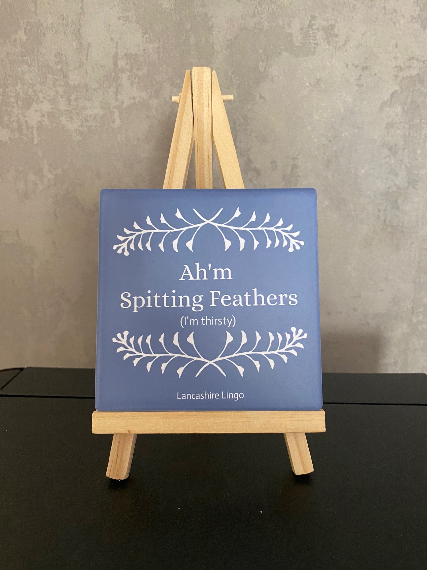 A'hm Spitting Feathers Mug and Coaster