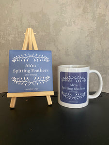 A'hm Spitting Feathers Mug and Coaster