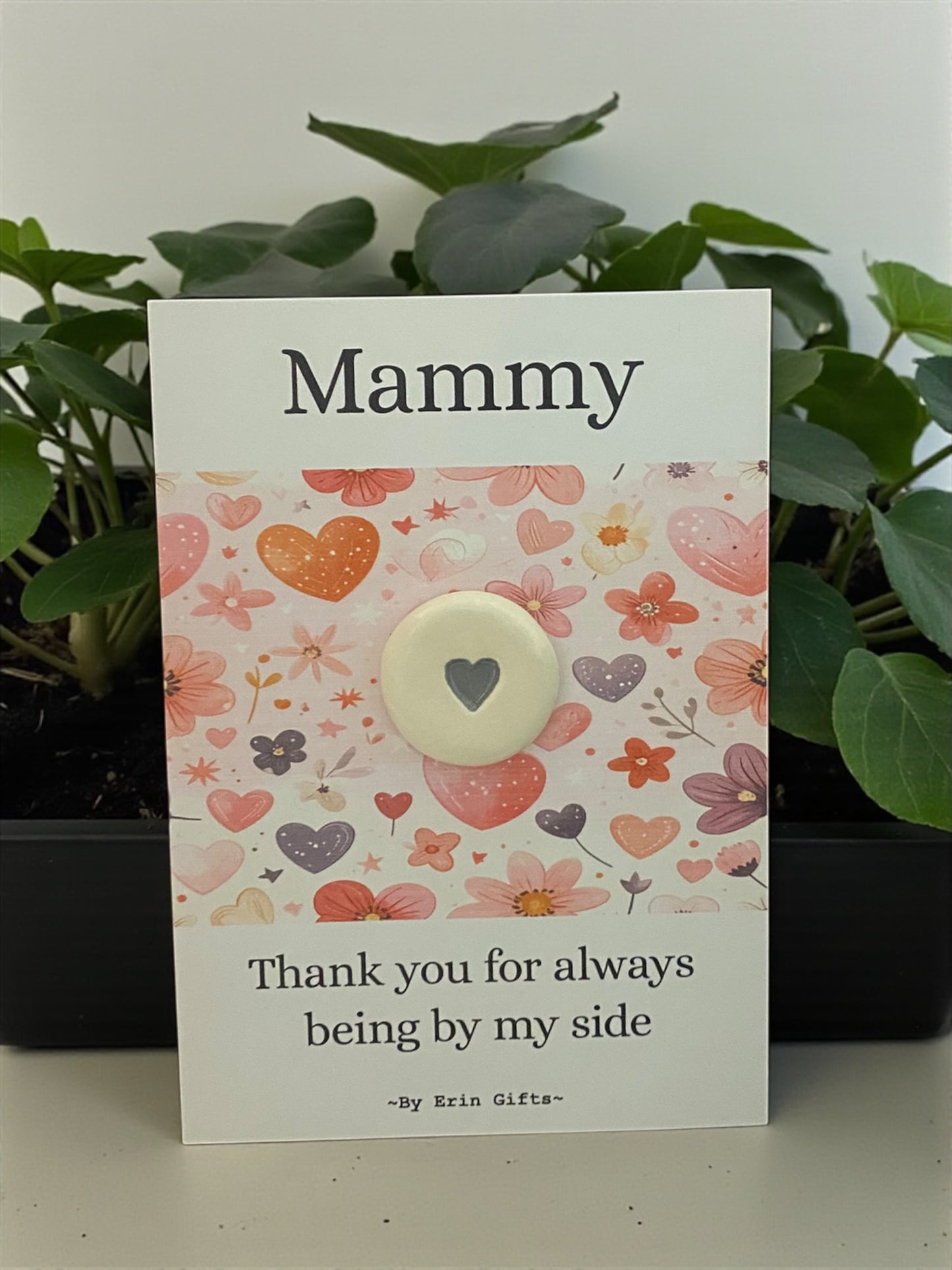 Mammy, Thankyou...  Ceramic Wish Token and Card