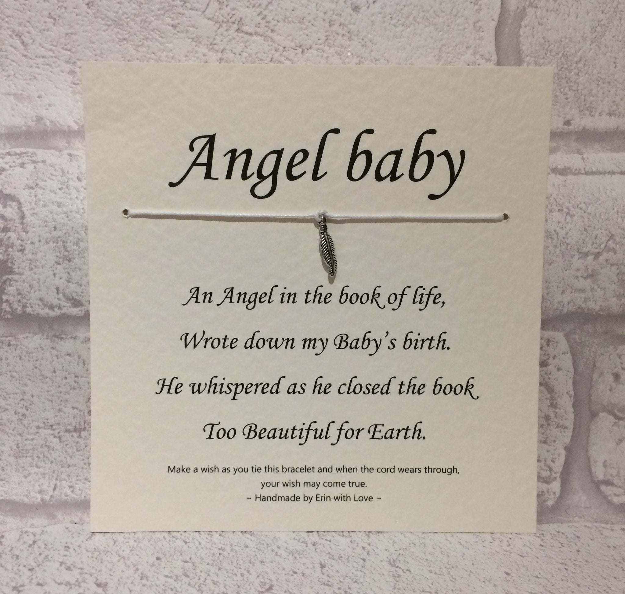 Angel Baby   Wish Bracelet
