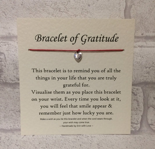 The Bracelet Of Gratitude  Wish Bracelet