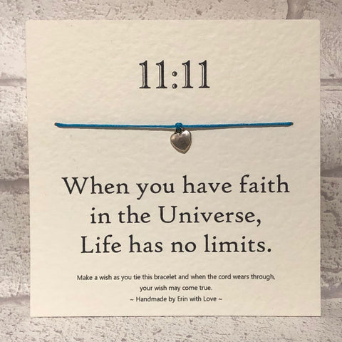 Angels - 11:11  Wish Bracelet