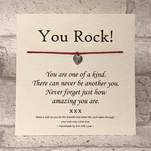 You Rock...  Wish Bracelet