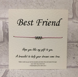 Best Friend Wish Bracelet
