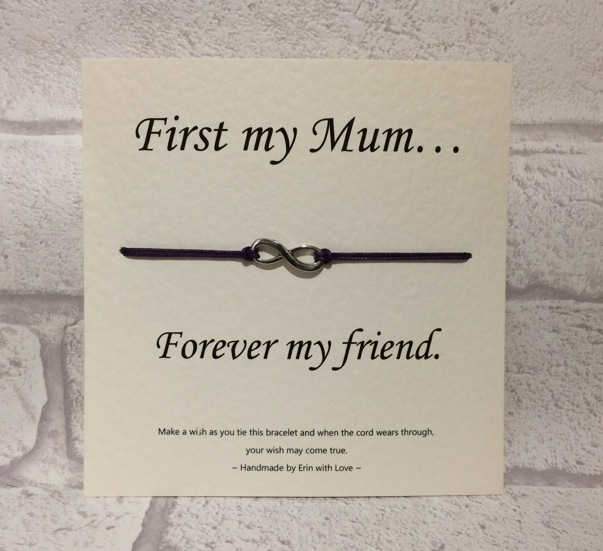 First My Mum Wish Bracelet