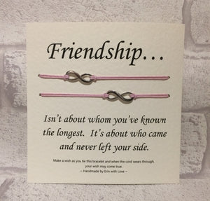 Friendship  Double Wish Bracelet