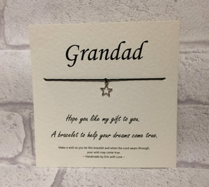 Grandad Wish Bracelet