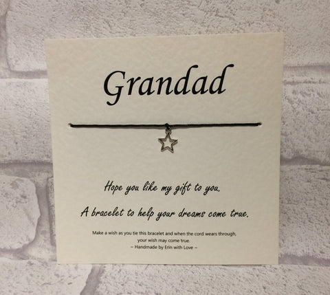 Grandad Wish Bracelet