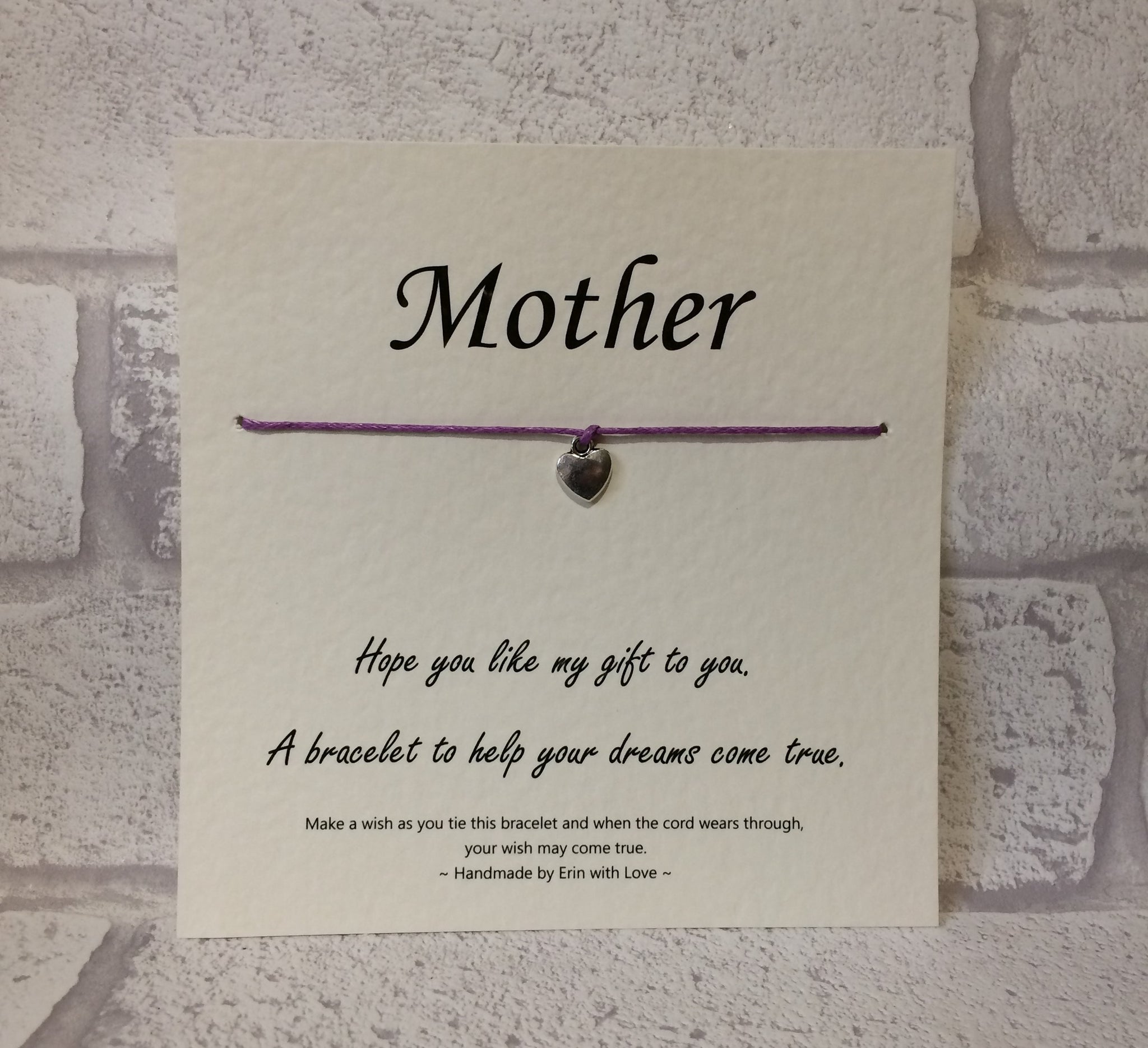 Mother Wish Bracelet