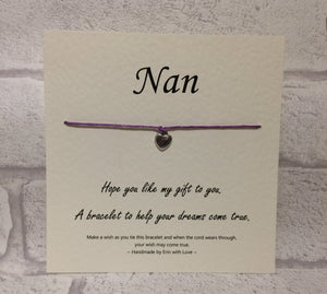 Nan Wish Bracelet