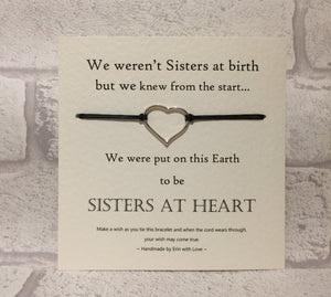 Sisters at Heart Wish Bracelet