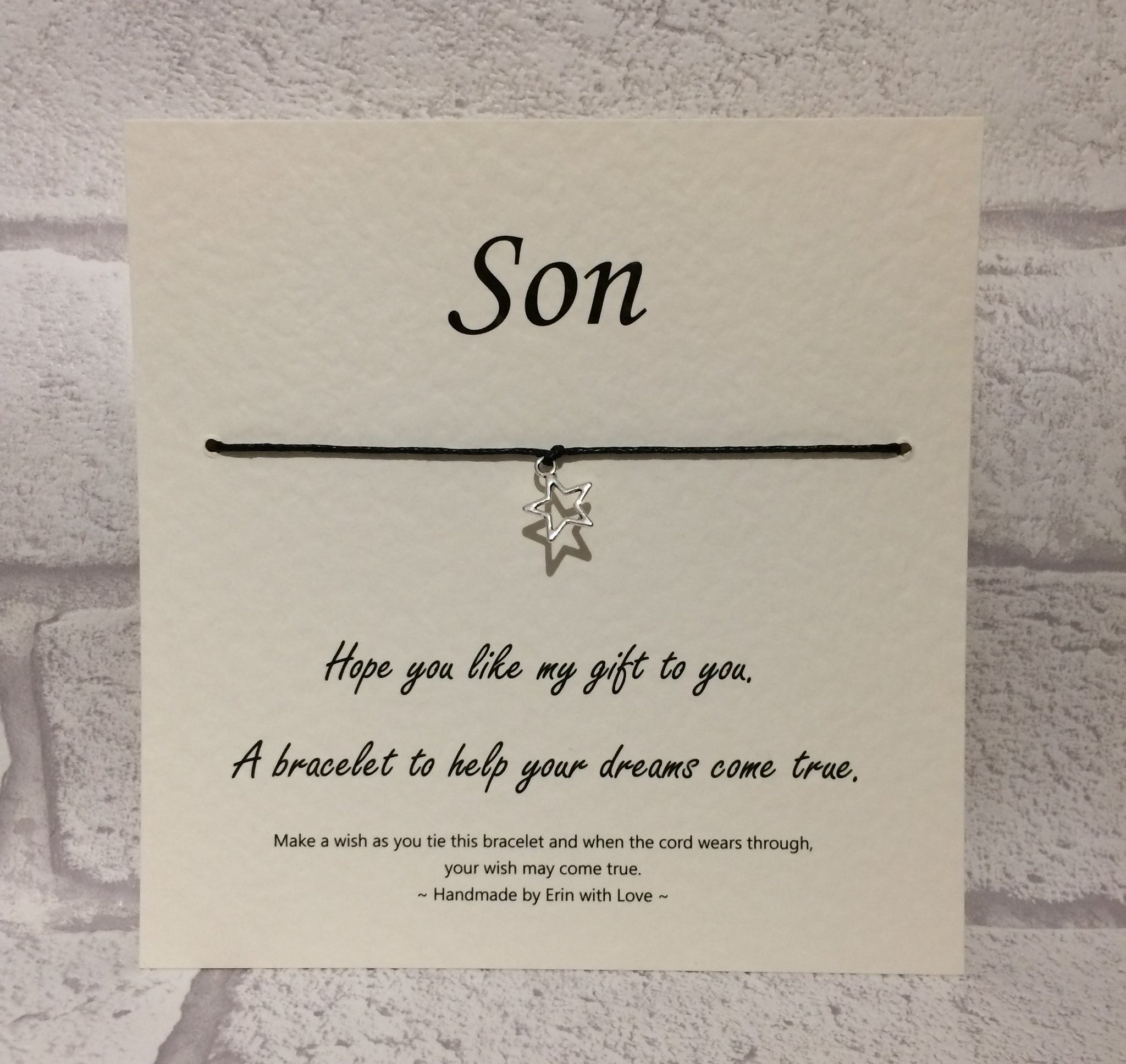 Son Wish Bracelet