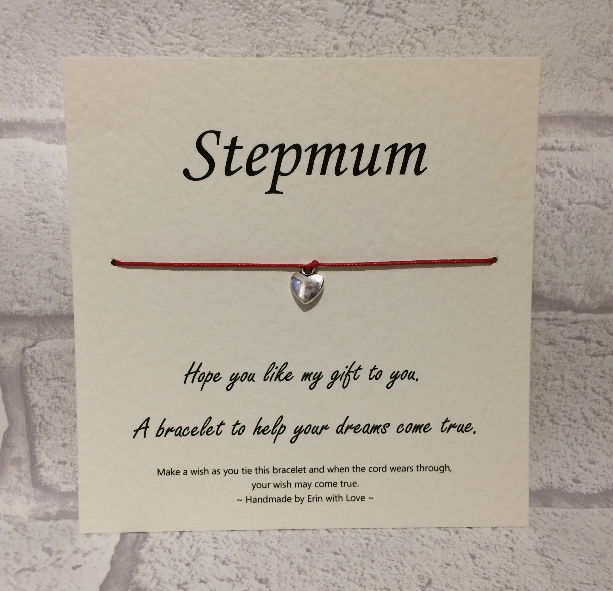 Stepmum Wish Bracelet