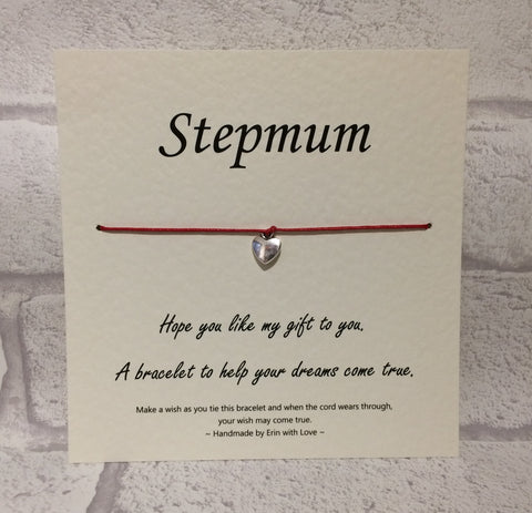 Stepmum Wish Bracelet
