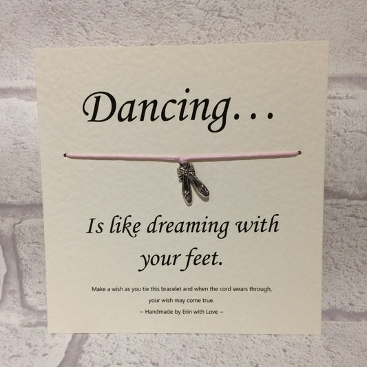 Dancing is Like... Wish Bracelet