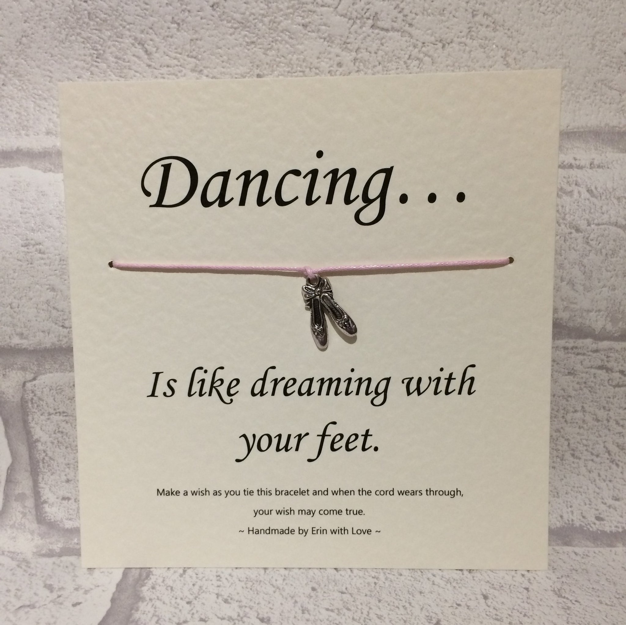 Dancing is Like... Wish Bracelet